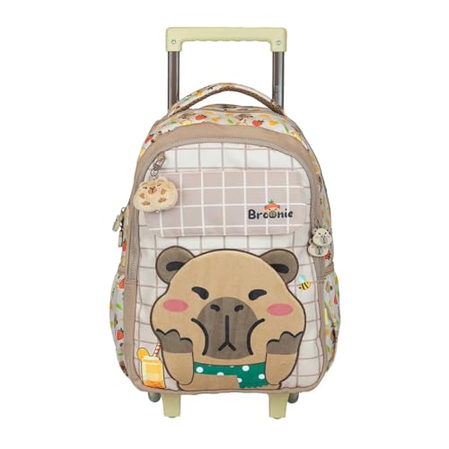 Mocfhila de Rodinhas Escolar 16 Petit Brownie