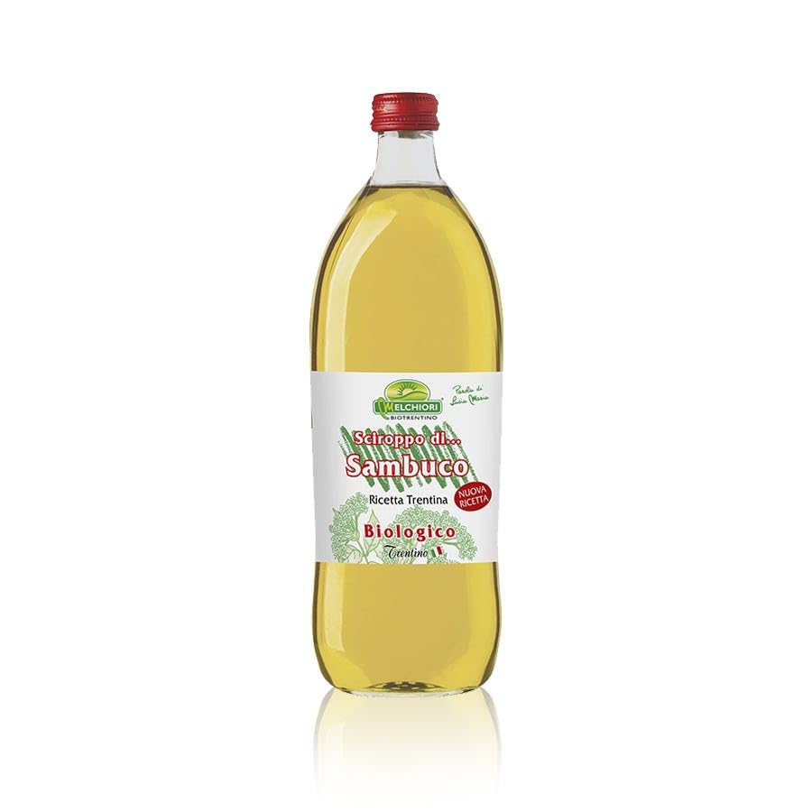  LUCIA MARIA MELCHIORI SCIROPPO BIO AI FIORI DI SAMBUCO 75 CL  BOTTIGLIA DA 75 ML