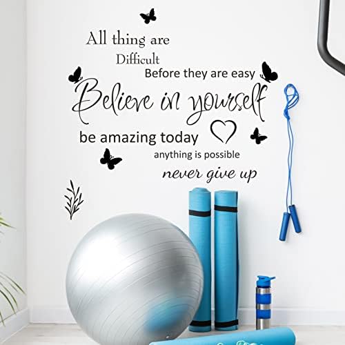 Inspirational Wall Decals Peel and Stick Motivational Wall