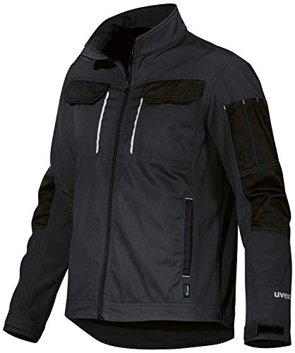 Uvex Tune-up Männer-Softshelljacke - Jacke für die Arbeit - Schwarz - L