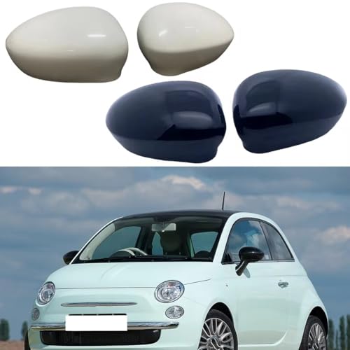 Coques de rétroviseurs d'une finition blanche remarquable