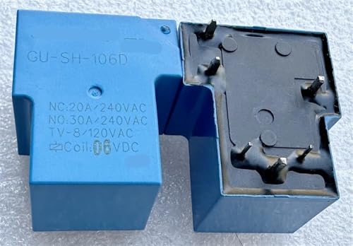 Relé de 6 pines GU-SH-106D 6V 30A para reparar caídas de tensión en placas