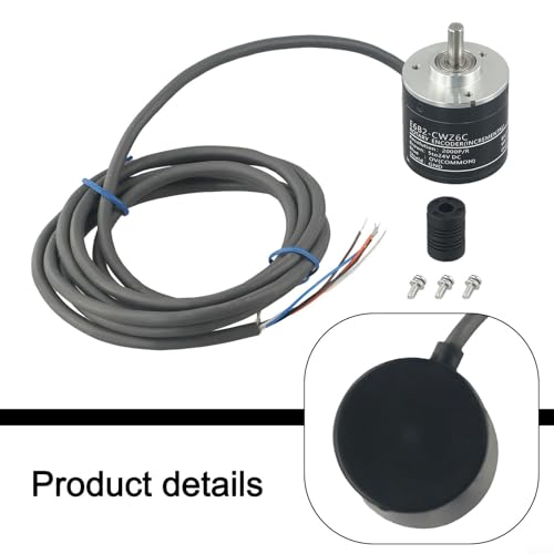 Encodeur rotatif optique haute résolution 2000 P/R arbre 6 mm - 8