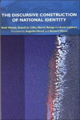 Amazon | The Discursive Construction of National Identity (Critical ...