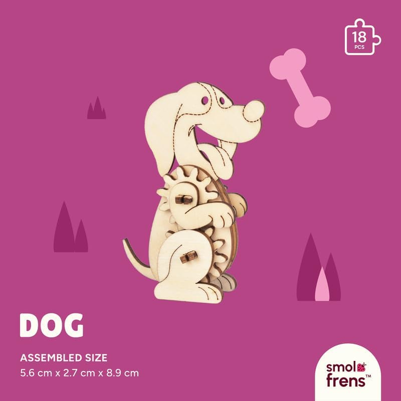 Miniatura 5 de Rompecabezas de madera de animales para mayores de 8 años, paquete de 5 rompecabezas de madera 3D, kits STEM para niños y adultos, kits de modelos