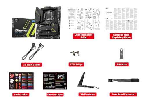 MAG Z790 TOMAHAWK MAX WIFI Intel 14a generazione Core Processore LGA1700 DDR5 ATX Scheda Madre MB6304 - Scheda madre - Immagine 6
