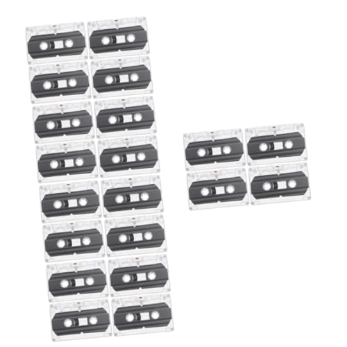 DOITOOL 20 Pcs Retro Style 30 Blank Cassette Tapes Recordable Empty Cassette Tapes Music Recording