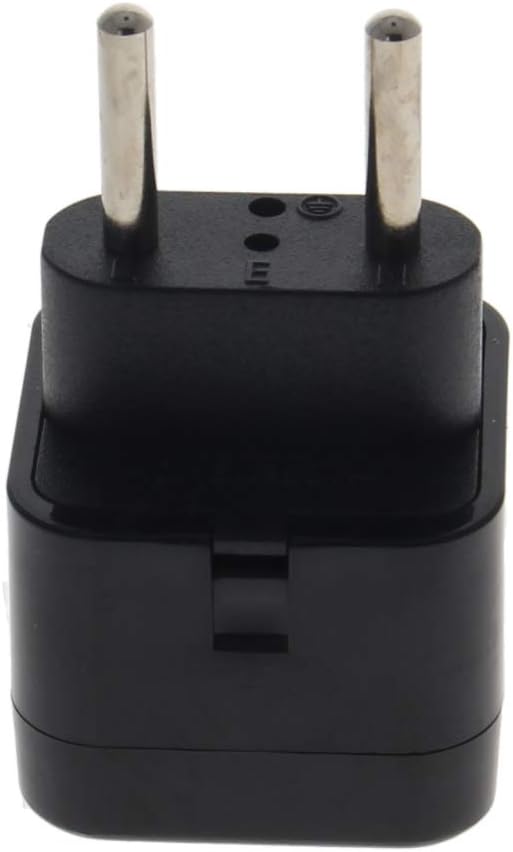 Fielect 3Pcs European Travel Plug Adapter EU Plug to Universal Plug Adapter AC110-250V 10A Universal to European EU Power Socket Adapter Converter