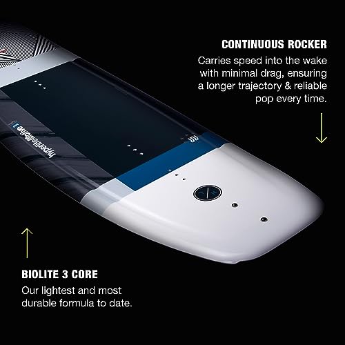 image for Hyperlite Motive Wakeboard + Frequency Bindings Wakeboard Package - Pe