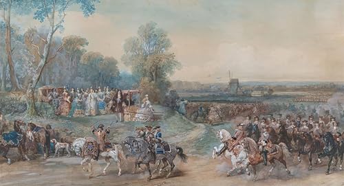 Peinture murale Eugène Louis Lami en toile haut de gamme 60x90