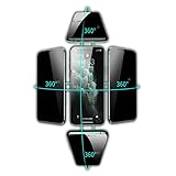 CIELIA [ Xperia 5 II 対応] 360度 覗き見防止 ガラスフィルム フィルム 強化ガラス 保護フィルム のぞき見 Sony SO-52A SOG02 Xperia 5II Xperia5II エクスペリア Sony ソニー