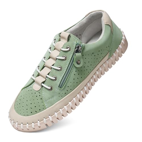 SMILIN Women's Casual Fashion Sneakers, Non Slip Comfortable Breathable Tennis Shoes, Summer Cute Walking Shoes for Women