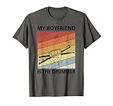 Photo Gallery my boyfriend is the drummer funny drum band concert maglietta Photo Gallery my boyfriend is the drummer funny drum band concert maglietta