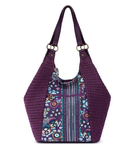 Image of Sakroots The Sak Roma Shopper Shoulder Bag Large Purse & Tote Bag with Double Straps & Zipper Pockets for Everyday & Travel
