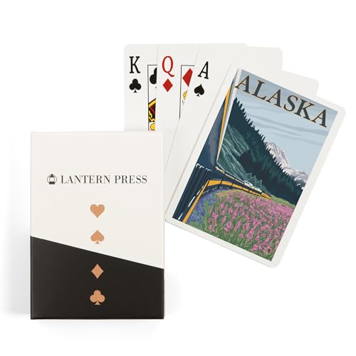52 Cartas de Poker Alaska Railroad para Adultos