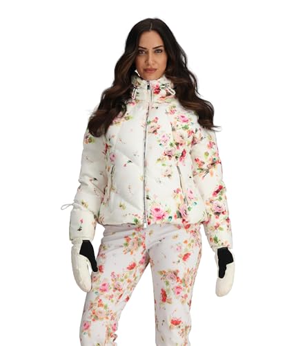 Obermeyer Womens Ventina Down Jacket Rose Garden 8
