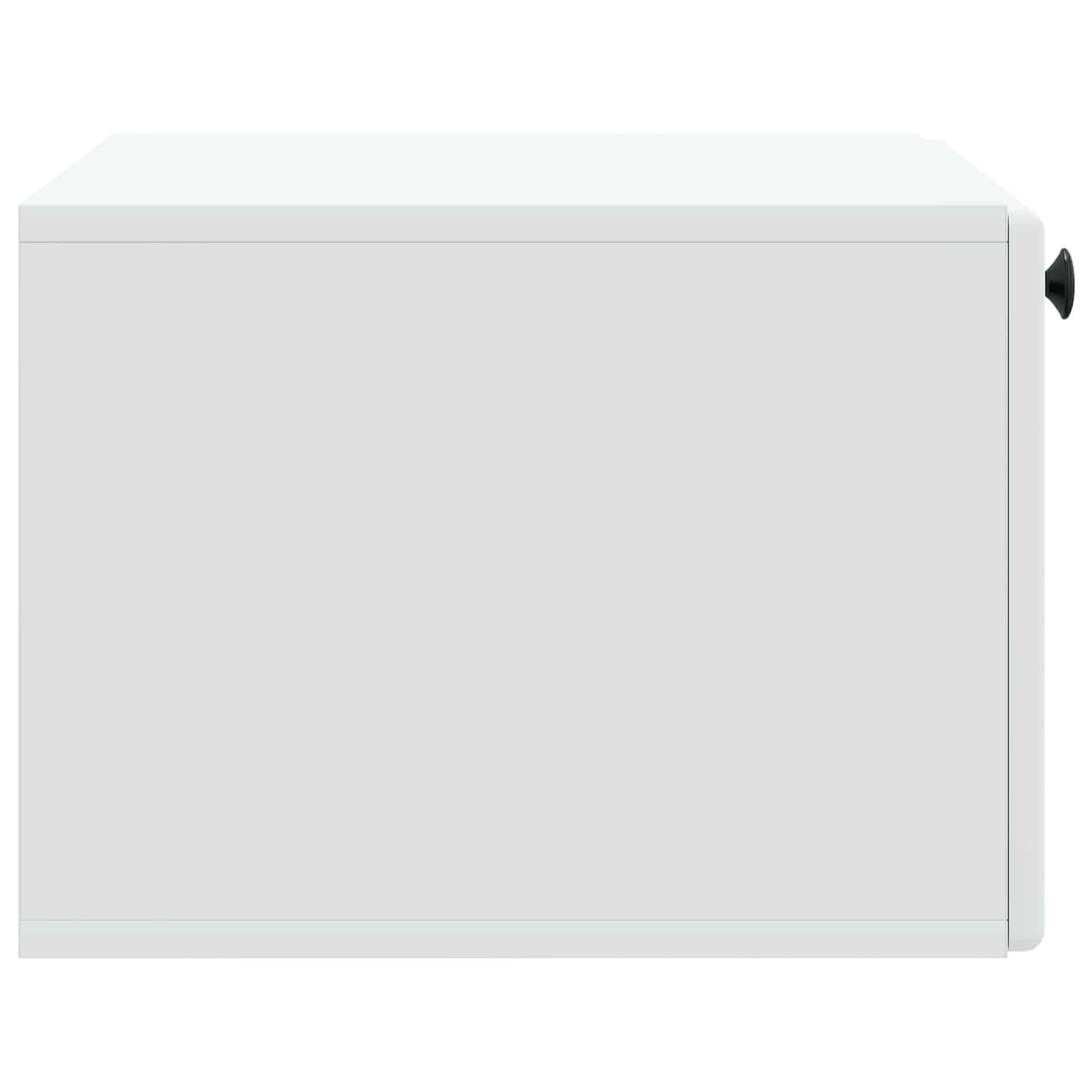 Gecheer Wandmontierter TV-Schrank 59,5 x 41 x 30 cm Weiß Holzwerkstoff, Fernsehschrank Fernsehtisch TV-Lowboard für Wohnzimmer Home-Cinema Gamerzimmer899185