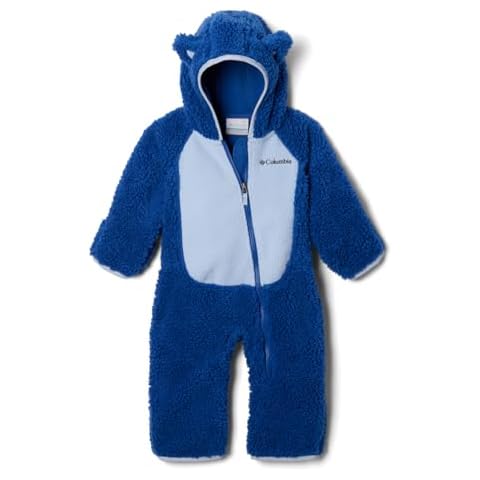 Columbia Infant Fleece Romper with Hood Cover