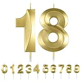 HattusaShield Número 18 Vela de Cumpleaños, Fiestas Temáticas Celebración
