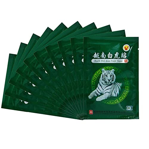 MQ Pain Relief Patches Plaster Vietnam Heat Pain Relief Back Pain Neck Shoulder Legs Muscle Lumbar Rheumatism (80 Patches / 10 Packs)