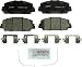 Bosch BC1625 QuietCast Premium Ceramic Disc Brake Pad Set For Acura: 2013-2017 RDX, 2014-2017 RLX; Front