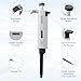 nestlab Single Channel Pipettor, Adjustable Volume Pipette, Micro Pipettes,High-Accurate Pipettor, Liquid Micropipette for Laboratory (10-100 μl)