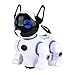 ADLIN Electrónica for Mascotas, Perro de Juguete del Robot, de función Tienen de Seguimiento, Cantar y Bailar Perro electrónico Mascota Robot Juguete Inteligente Niños Interactivo Caminar Cachorro de