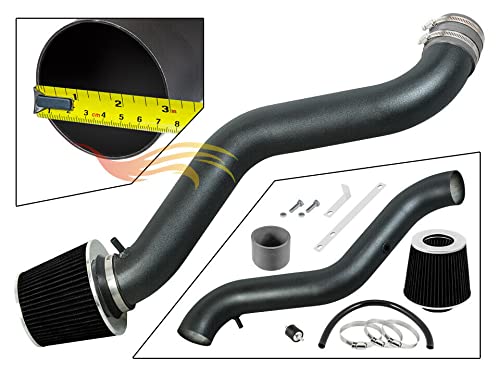 Velocity ConceptsAir Intake Black Ram Air Intake Kit Compatible With 2005-2010 Grand Cherokee/Commander 3.7L V6