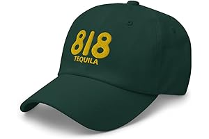 818 Tequila Embroidered Women's Hat: Dad Hat With Attitude