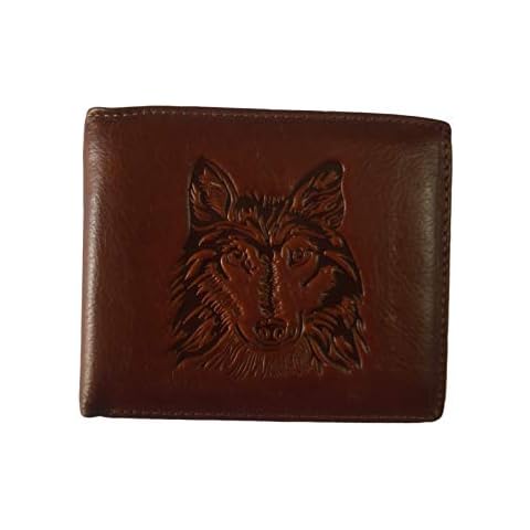 East Rain Men's Cool Animal Print Wallet Cover