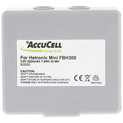 AccuCell - Batería de repuesto para telemando de grúas Hetronic (3,6 V, 2100 mAh)