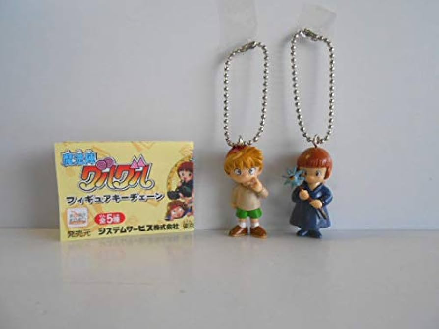 Amazon.co.jp: 魔法陣グルグル フィギュア キーチェーン 2種