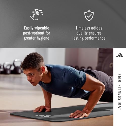 adidas フィットネスマット 7mm ADMT-11014GR
