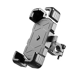 Atcdfuw Bike Phone Mount Stand Nonslip Anti-Vibrations Universal Bike Handlebar Adjustable Phone Mount Clip Easily To Install Motorcycles Handlebar Phone Mount Anti-Vibrations 6 41ny7c7l0al. sl500 . ss300