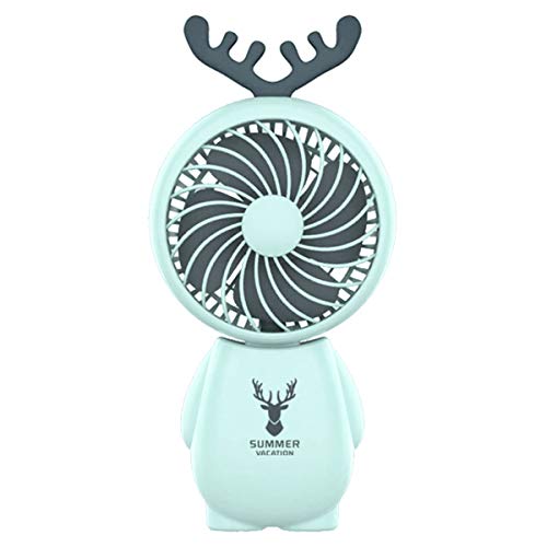 Mini-Tischventilator Tragbarer Handventilator Elektrischer USB-Akku mit Drei Geschwindigkeiten Persönlicher Kleiner Ventilator mit