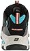 Skechers Women's D'Lites Sneaker, Black/Multi, 7.5