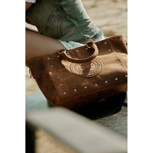 Bolso Tote de Cuero Myra Bag Yellowstone para Mujer miniatura 2