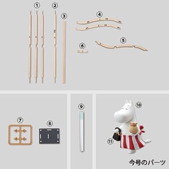 Amazon.co.jp: ムーミンハウスをつくる 6号 [分冊百科] (パーツ