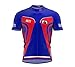 ScudoPro Haiti Full Zipper Bike Short Sleeve Cycling Jersey for Women - Size L Multicolored
