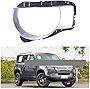 Compatible With Land Rover Defender 2020 2021 2022 Car Headlight Shell Headlight Cover Headlamp Lens Headlight Glass Auto Shell Cover (Color : A Pair)