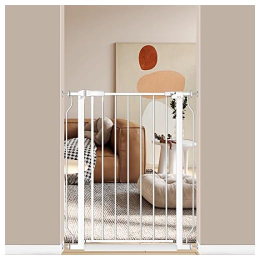 Extra hoog babyrooster, drukgemonteerd, voor peuters, huisdierhek, hondenhek voor huisdeuren en trappen, 75-80 cm