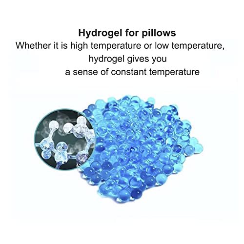 Siimmm Hydrogel Pillow For Sleeping, Ergonomic Bed Pillow With Ventilated Gel Memory Foam For Neck And Cervical Pain Relief, Ideal For Reading And Bed Rest, Ideal For Side Sleepers (Grey,L) #TOP4
