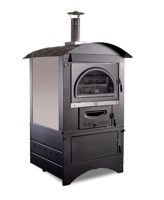 Clementi - Horno de leña modelo Super Master de 70 x 80 cm para exterior