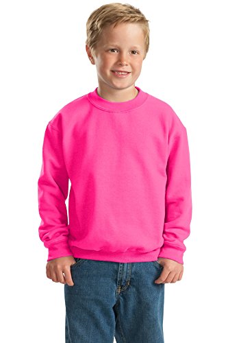 Gildan Classic Uomo Confezione Da 2 – Magliette Bianco E Rosa Sicurezza, Taglie XL