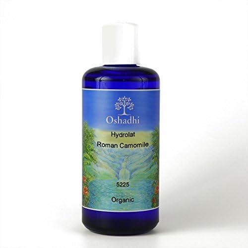 Oshadhi Roman Camomile Hydrolat Organic/Hydrosol/Floral Water/Natural Toner (Anthemis Nobilis) - Calming, Relaxing - 200ml