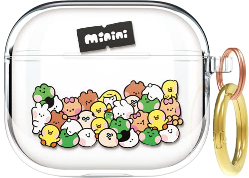 �yelago�z AirPods 3 �Ή� �P�[�X �N���A ���C���t�����Y �������C�Z���X �O�b�Y ���킢�� �ϏՌ� ���� �J�o�[ �J���r�i �t�� �N���A�P�[�X [ Apple AirPods3 �G�A�|�b�c �G�A�[�|�b�Y 3���� �A�b�v�� �G�A�|�b�c3 ��3