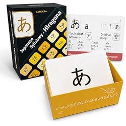 Amazon.com: Japanese Hiragana + Katakana Flash Cards for Beginners