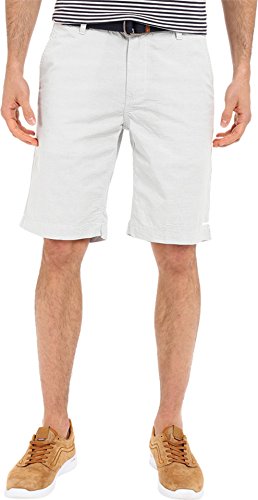 U.S. Polo Assn. Men's Horizontal Stripe Flat Front Belted Short