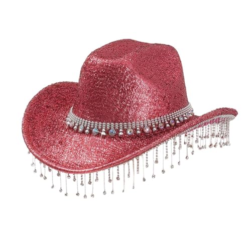 Chapeau panama de mariée à strass étincelants pour briller lors de votre EVJF