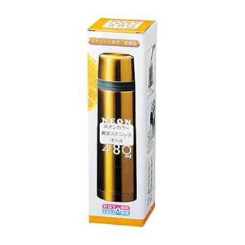 Amazon | ネオンカラー真空ステンレスボトル 480ml (ピンク